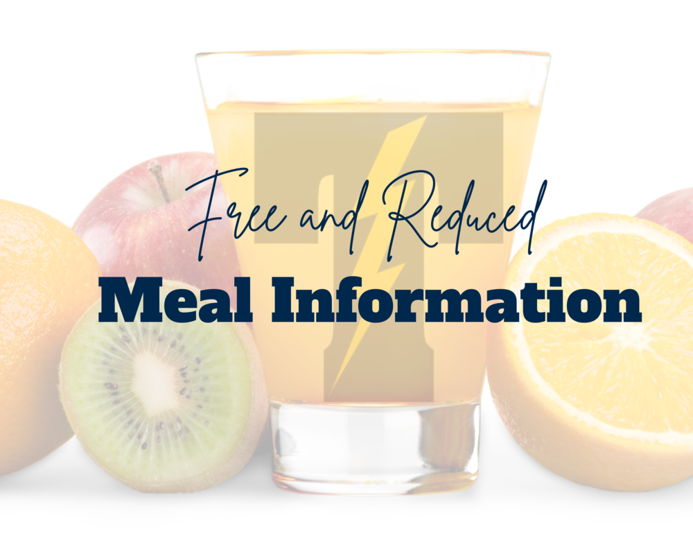 Free and Reduced Meal Information